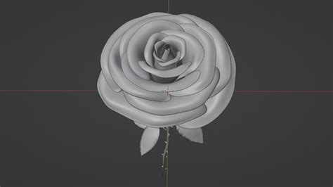 3D Rose Model - TurboSquid 2034157