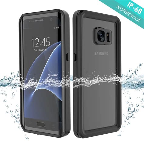 Waterproof phone cases For Samsung Galaxy S7 Edge Case 360 Degree Full ...