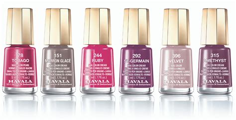 Mavala reveal nail polish for cancer patients