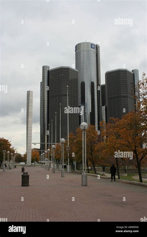 Renaissance Center in Detroit, Michigan Stock Photo - Alamy