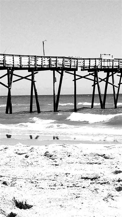 Oceanana pier at Atlantic Beach NC Watermark and copyright by heather beebe If wanting prints ...