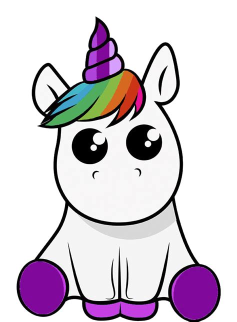 Fat Unicorn Clipart at GetDrawings | Free download