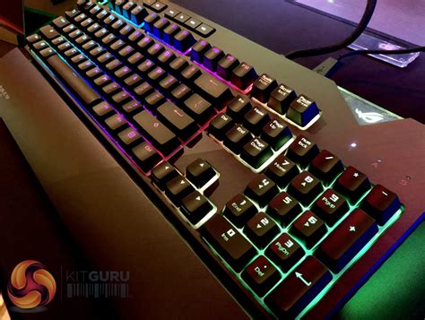 CES: ASUS unveil ROG Strix Flare, a keyboard that can light up your ...