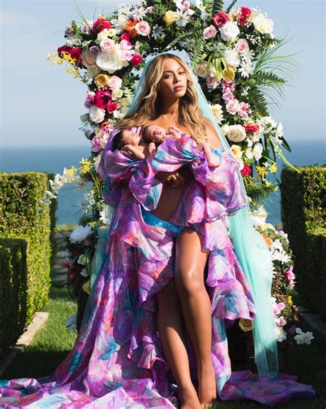 The dress Beyonce wore to announce birth of twins is from a men’s ...