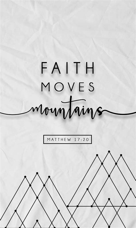 Faith Bible Quote Wallpaper
