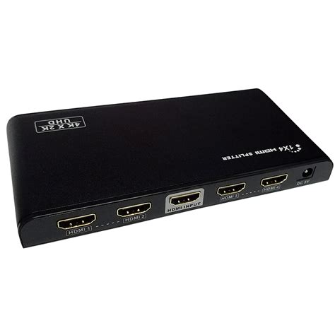 4 Way HDMI Splitter | CCTV Splitter, 4 Way 4K Ultra HD