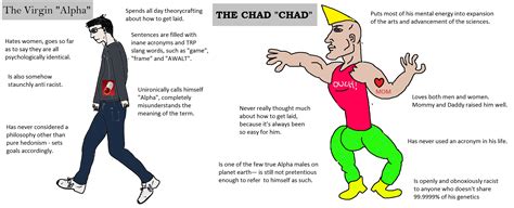 The Virgin "Alpha" vs The Chad "Chad" : r/virginvschad