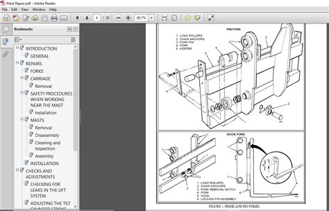 Hyster Forklift S40 50F service manual - PDF DOWNLOAD - HeyDownloads - Manual Downloads