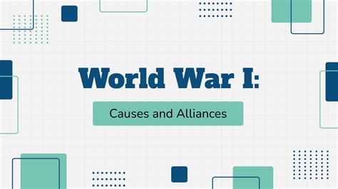 Free World War I: Causes and Alliances Template - Edit Online ...