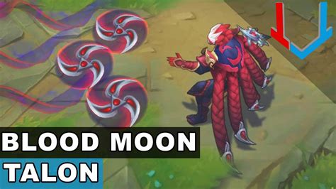 Blood Moon Talon Skin Spotlight (League of Legends) - YouTube