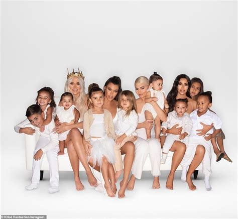 It's a Kardashian Christmas! Khloe shares the family card | Daily Mail ...