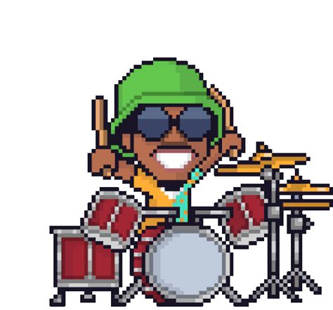 Ali Graham Anderson Paak Sticker - Ali Graham Anderson Paak Drums - Discover & Share GIFs