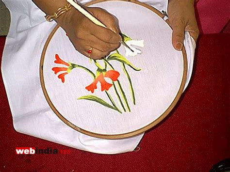 Fabric Painting,how to make Fabric Painting,Craft - webindia123.com