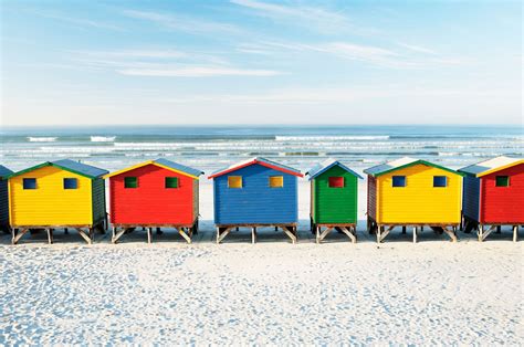 The 10 Most Colorful Vacation Spots in The World | Beach hut, Colorful places, Beach cottages