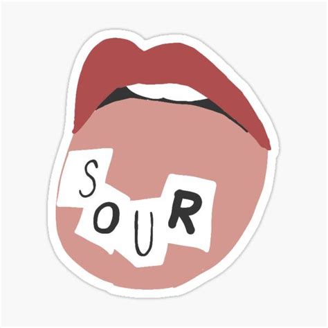 Sour Olivia rodrigo Sticker by plumiingo in 2021 | Cute stickers, Music ...