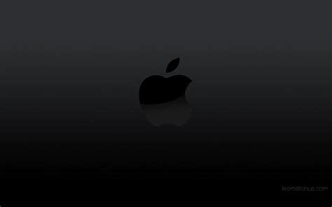 Apple logo wallpaper black by kremalicious on DeviantArt