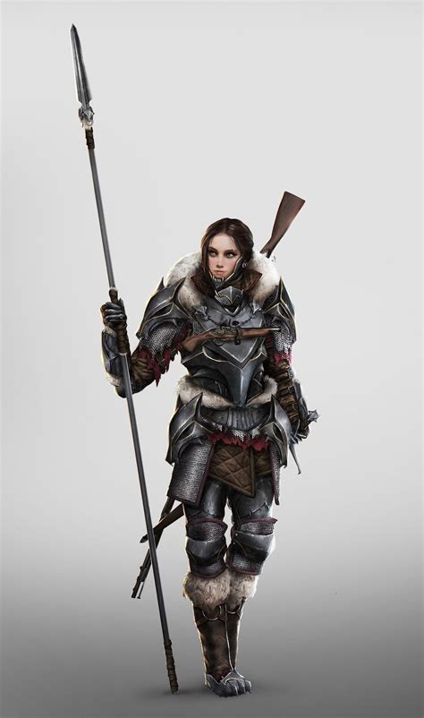 Pin by Илья Колобухов on Fantasy | Warrior woman, Character portraits ...