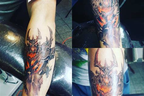 Community member shows off sick Shadow Fiend tattoo - The Flying Courier