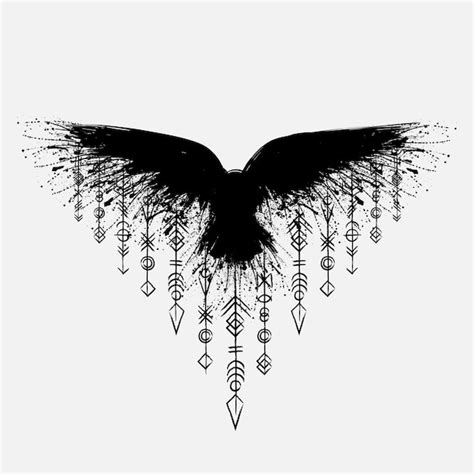 Top more than 80 simple norse raven tattoo latest - in.coedo.com.vn