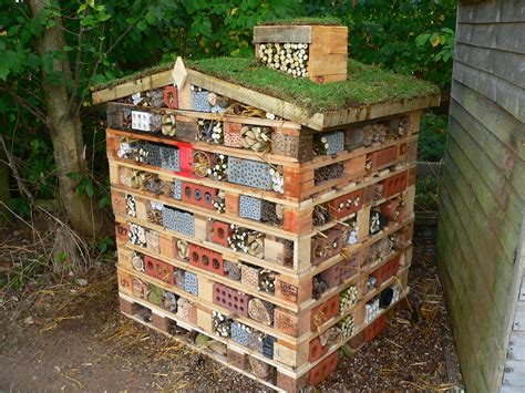 Greener Places Insect hotel | Garden insects, Insect hotel, Bee hotel