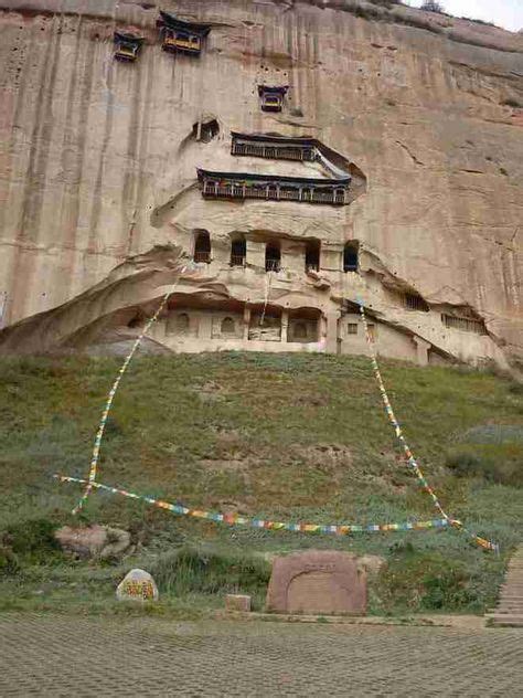 Matisi grottoes – A mountain carved into a temple in 2020 | Small pagoda, Zhangye, Chinese province