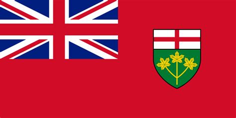 Flag of Ontario - Ontario - Wikipedia | Canadian provincial flags, Historical newspaper, Flag