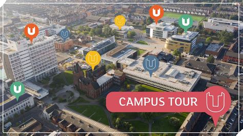 Teesside University campus tour - YouTube