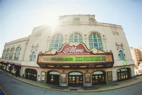 Exterior shot of the Morris Performing Arts Center | WeddingDay Magazine