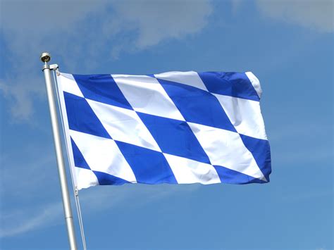 Bavaria without crest - 3x5 ft Flag (90x150 cm) - Royal-Flags