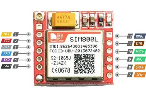 SIM800L GPRS GSM Module - Quad-Band TTL Serial Port Good Quality ...