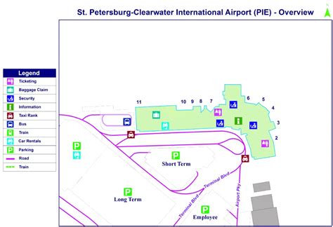 Direct (non-stop) flights from St. Pete–Clearwater International Airport – Europefly