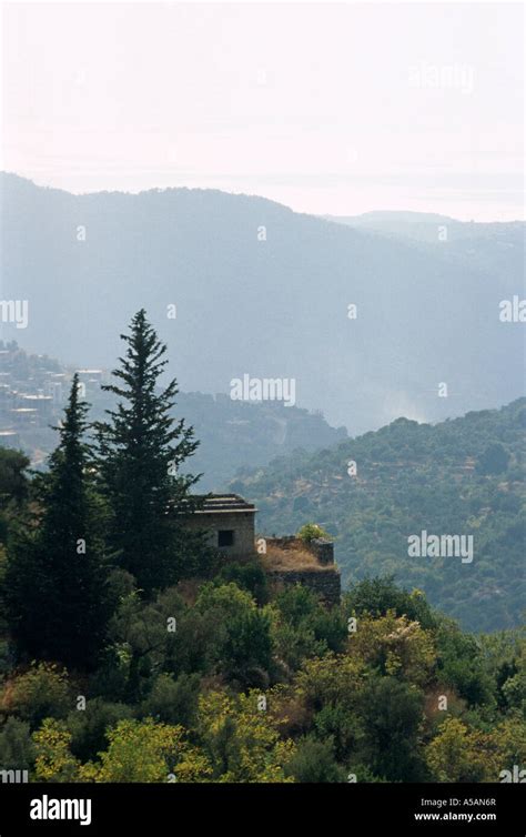 Chouf mountains, Beirut, Lebanon Stock Photo - Alamy