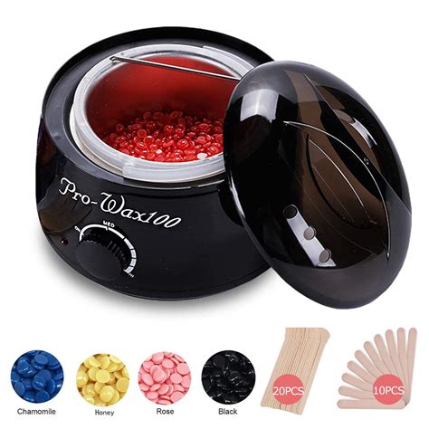 【Gifts for Her】Wax Warmer, Professional Hair Removal Waxing Kit + 4 ...