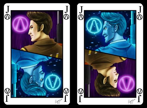 ArtStation - Handsome Jack Playing Card (Borderlands Fan Art)