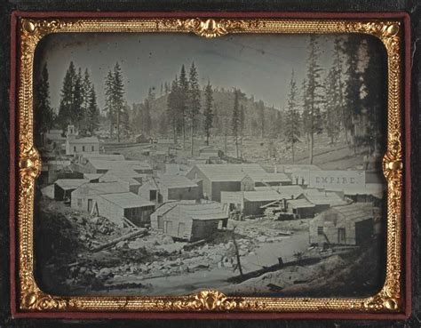 Nevada City about 1852. | Nevada city, Daguerreotype, Vintage los angeles