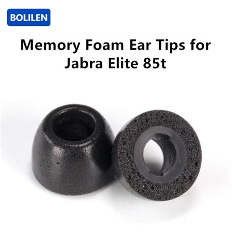 Memory Foam Ear Tips for Jabra Elite 85t, Anti-Slip Replacement Earbuds ...