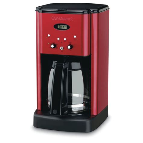 Cuisinart 12-Cup Red Residential Drip Coffee Maker in the Coffee Makers ...