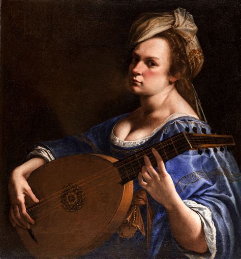 File:Artemisia Gentileschi - Self-Portrait as a Lute Player.JPG ...