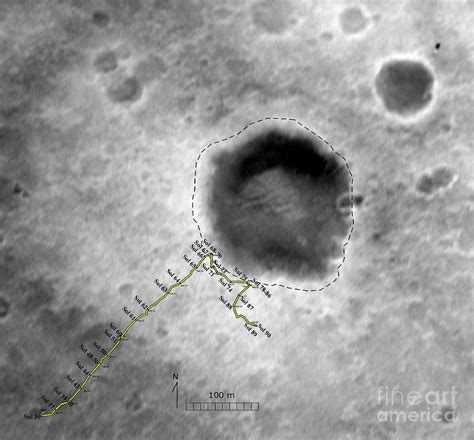 Spirit Rover's Journey Photograph by Nasa/jpl/science Photo Library - Pixels