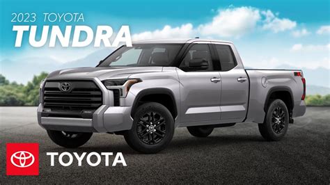 2023 Toyota Tundra Overview | Toyota - YouTube