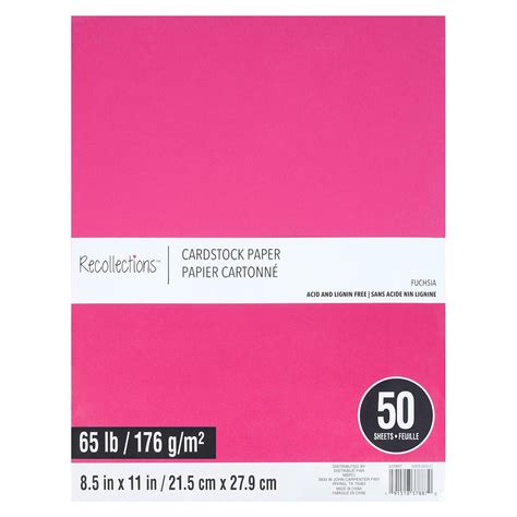 8.5" x 11" Cardstock Paper by Recollections™, 50 Sheets | Michaels