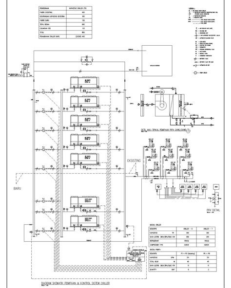 Water Cooled Chiller Schematic Diagram