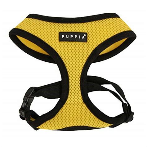 Yellow Soft Puppia Harness - Pug & Puffin