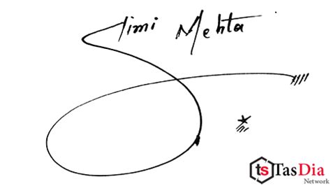 Simi Mehta Name Signature Design 2 - TasDia Network