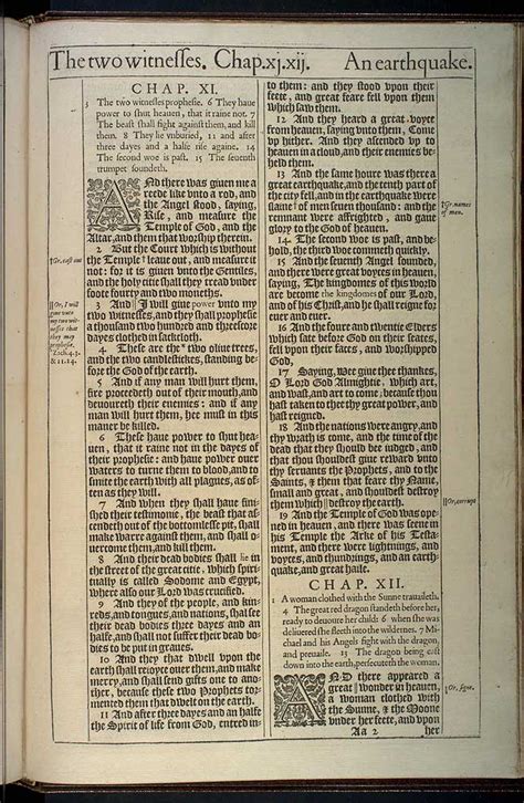 REVELATION CHAPTER 12 (ORIGINAL 1611 KJV)