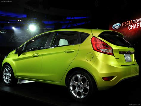 Yellow Ford Fiesta on the podium wallpapers and images - wallpapers ...