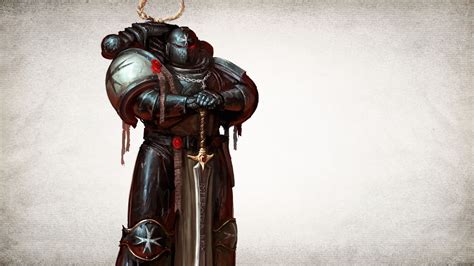 Orniris Terensi - Luckis, Black Templars - Warhammer 40,000 Fan Art