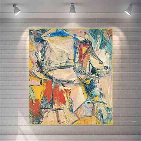 Willem de Kooning - Interchange canvas – CanvasWallDecor