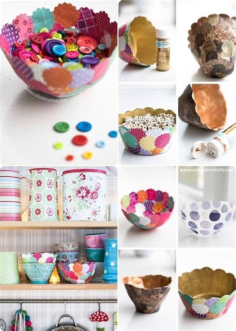 DIY Paper Bowls Tutorial Pictures, Photos, and Images for Facebook, Tumblr, Pinterest, and Twitter