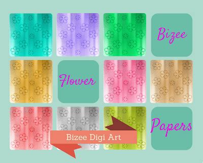 Babble, Thoughts, Life and, oh yeah...Scraps!: Freebie-Flower papers